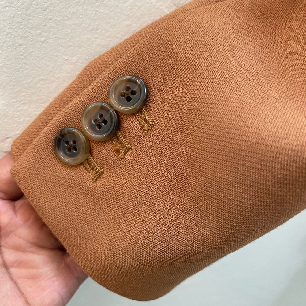 J.Crew Blazer Jacket Brown Size 2 - Picture 12 of 12
